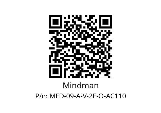   Mindman MED-09-A-V-2E-O-AC110