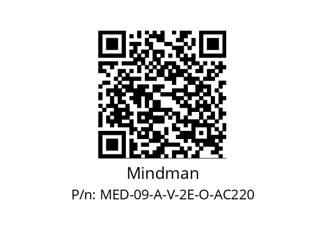   Mindman MED-09-A-V-2E-O-AC220