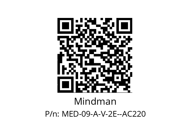   Mindman MED-09-A-V-2E--AC220