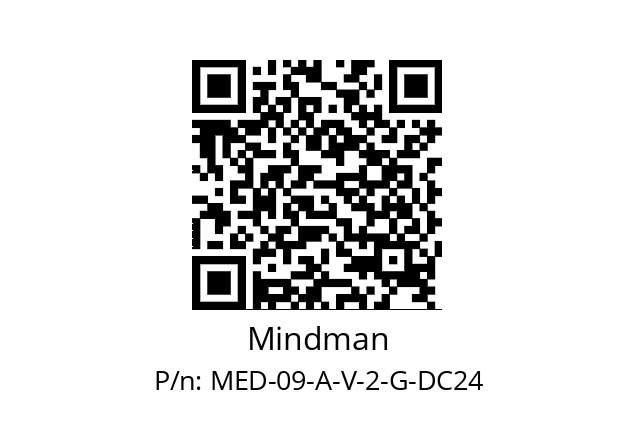   Mindman MED-09-A-V-2-G-DC24