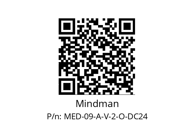   Mindman MED-09-A-V-2-O-DC24