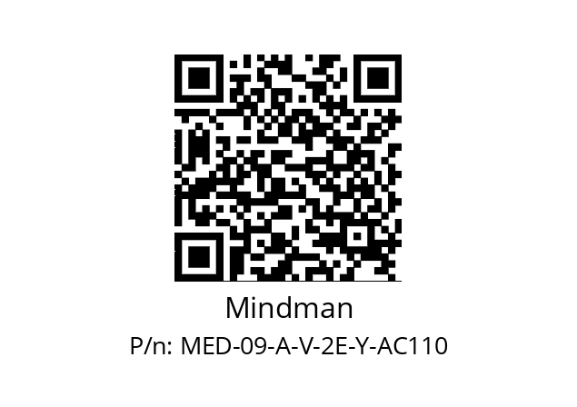   Mindman MED-09-A-V-2E-Y-AC110