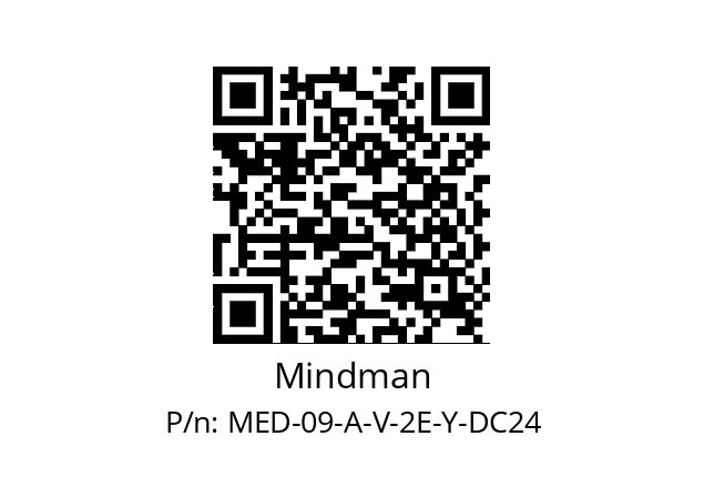   Mindman MED-09-A-V-2E-Y-DC24