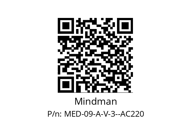   Mindman MED-09-A-V-3--AC220