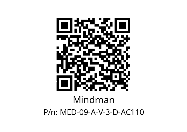   Mindman MED-09-A-V-3-D-AC110