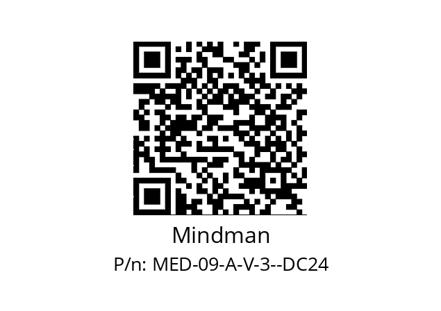   Mindman MED-09-A-V-3--DC24