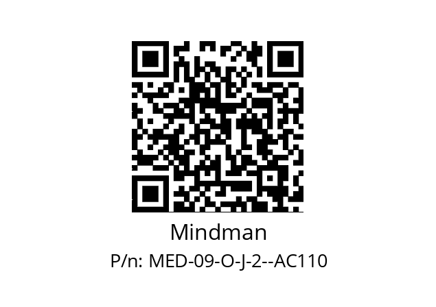   Mindman MED-09-O-J-2--AC110