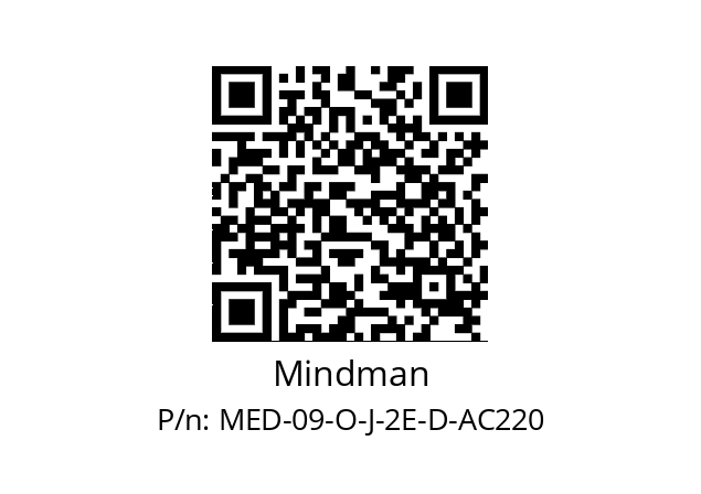   Mindman MED-09-O-J-2E-D-AC220