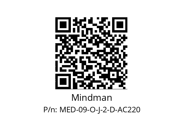   Mindman MED-09-O-J-2-D-AC220