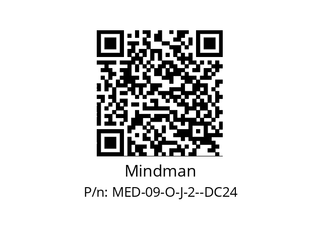   Mindman MED-09-O-J-2--DC24