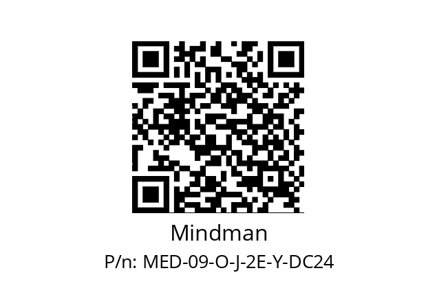   Mindman MED-09-O-J-2E-Y-DC24