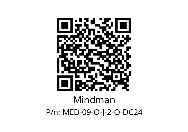   Mindman MED-09-O-J-2-O-DC24