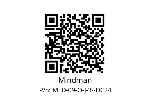   Mindman MED-09-O-J-3--DC24