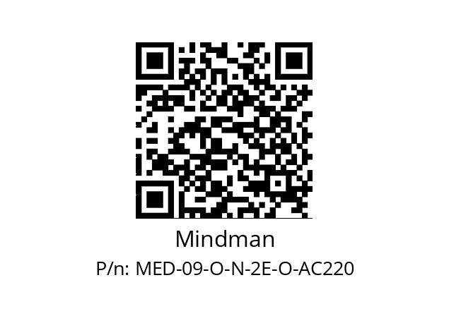   Mindman MED-09-O-N-2E-O-AC220