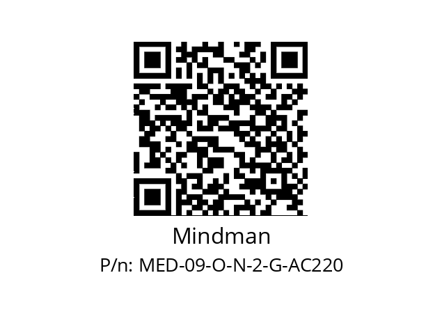   Mindman MED-09-O-N-2-G-AC220