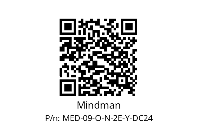   Mindman MED-09-O-N-2E-Y-DC24