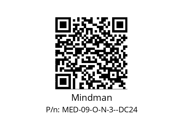   Mindman MED-09-O-N-3--DC24