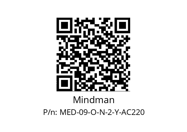   Mindman MED-09-O-N-2-Y-AC220