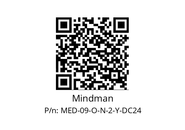   Mindman MED-09-O-N-2-Y-DC24