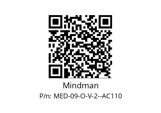   Mindman MED-09-O-V-2--AC110