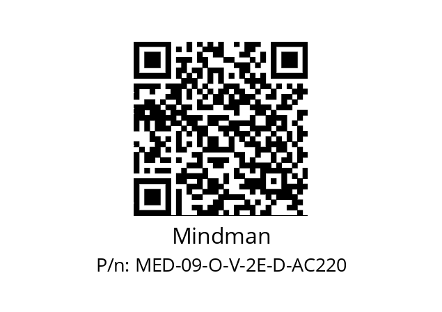   Mindman MED-09-O-V-2E-D-AC220