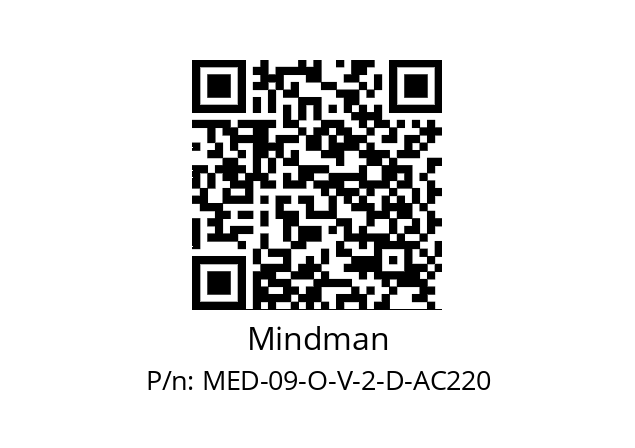   Mindman MED-09-O-V-2-D-AC220