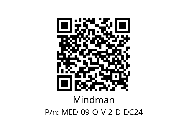   Mindman MED-09-O-V-2-D-DC24