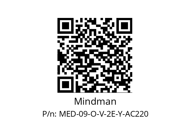   Mindman MED-09-O-V-2E-Y-AC220