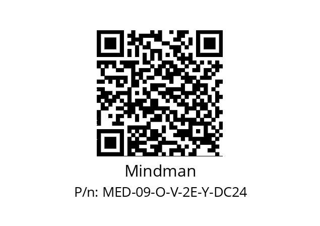   Mindman MED-09-O-V-2E-Y-DC24