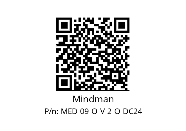   Mindman MED-09-O-V-2-O-DC24