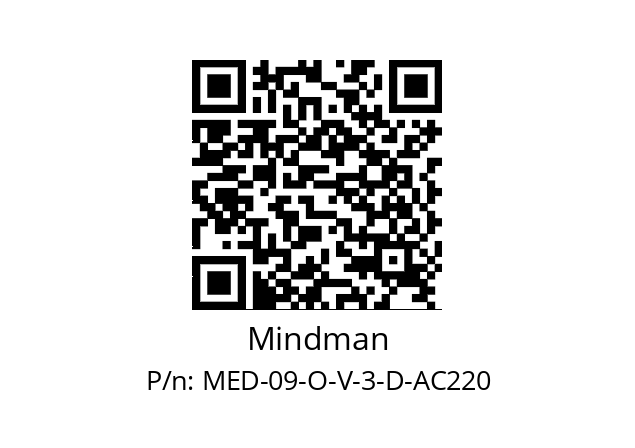   Mindman MED-09-O-V-3-D-AC220