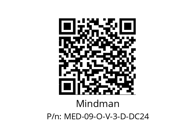   Mindman MED-09-O-V-3-D-DC24