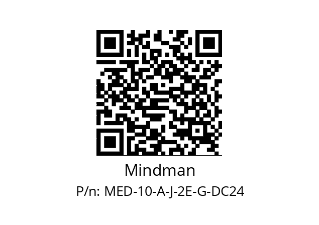   Mindman MED-10-A-J-2E-G-DC24