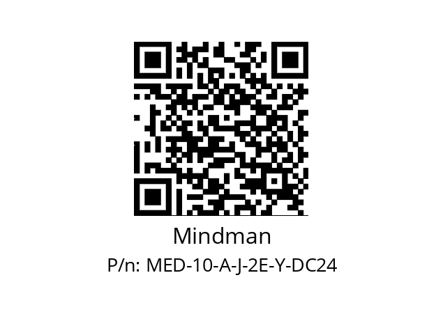   Mindman MED-10-A-J-2E-Y-DC24