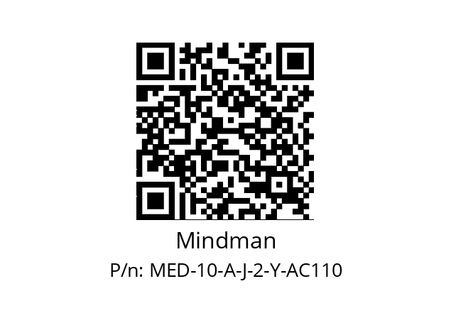   Mindman MED-10-A-J-2-Y-AC110