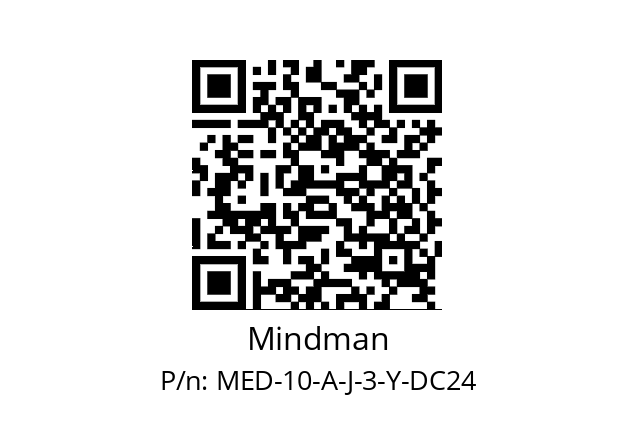   Mindman MED-10-A-J-3-Y-DC24