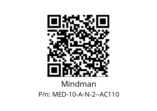   Mindman MED-10-A-N-2--AC110