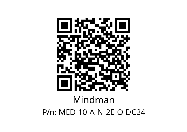   Mindman MED-10-A-N-2E-O-DC24