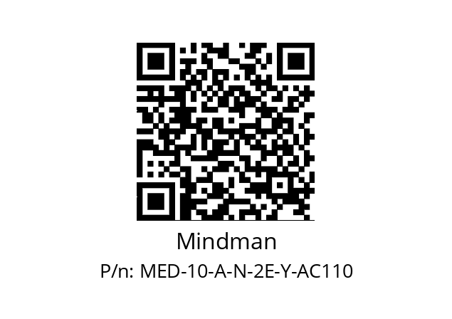   Mindman MED-10-A-N-2E-Y-AC110