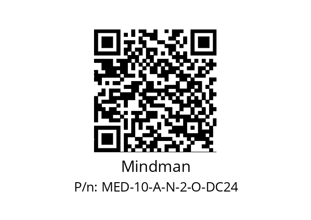   Mindman MED-10-A-N-2-O-DC24