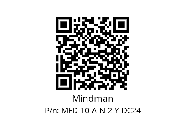   Mindman MED-10-A-N-2-Y-DC24