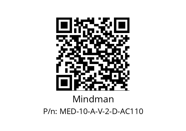   Mindman MED-10-A-V-2-D-AC110