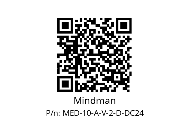   Mindman MED-10-A-V-2-D-DC24