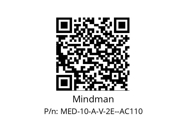   Mindman MED-10-A-V-2E--AC110