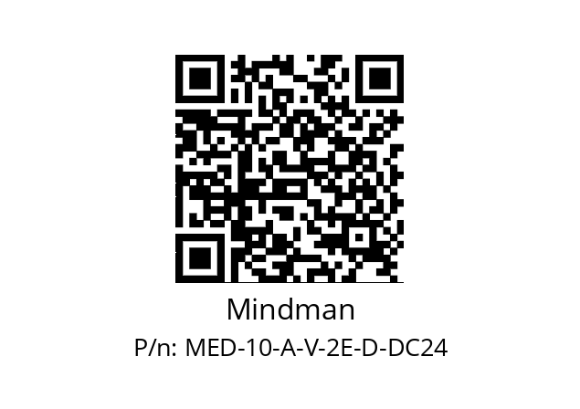   Mindman MED-10-A-V-2E-D-DC24