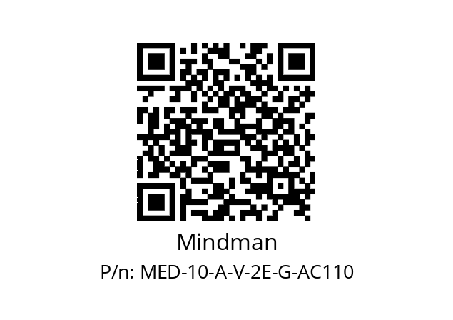   Mindman MED-10-A-V-2E-G-AC110