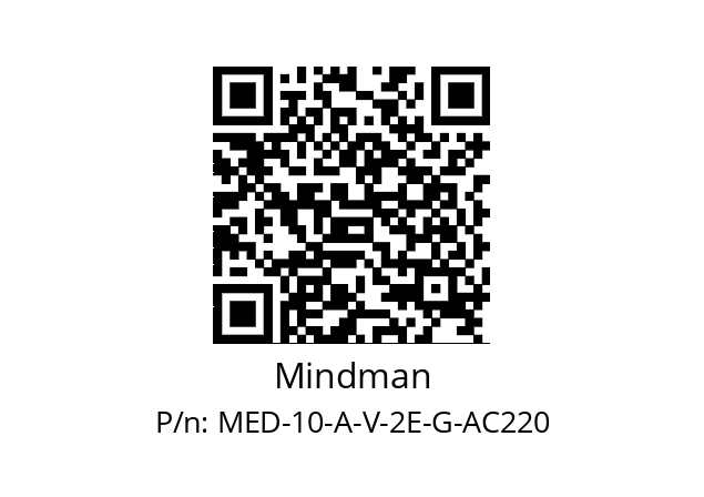   Mindman MED-10-A-V-2E-G-AC220