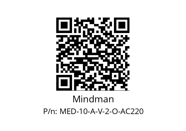   Mindman MED-10-A-V-2-O-AC220