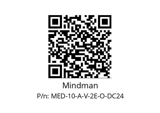   Mindman MED-10-A-V-2E-O-DC24