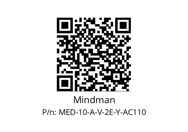   Mindman MED-10-A-V-2E-Y-AC110